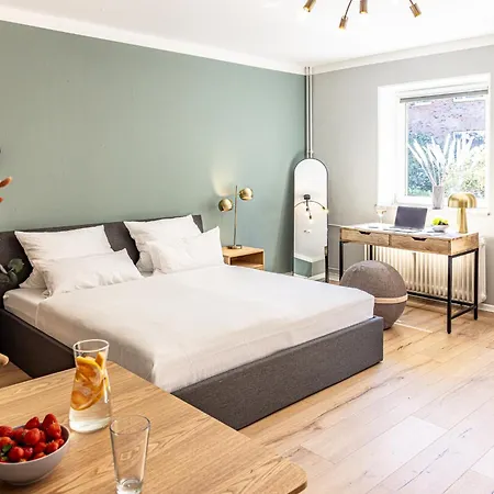 Apartment Have-a-nice-stay - Nahe Bahnhof - 20 Minuten Nach Hamburg - Trotzdem Ruhig Gelegen - 6 Minuten Zu Fuss Ins Zentrum - Modern Eingerichtet