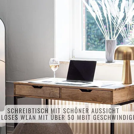 Have-a-nice-stay - Nahe Bahnhof - 20 Minuten Nach Hamburg - Trotzdem Ruhig Gelegen - 6 Minuten Zu Fuss Ins Zentrum - Modern Eingerichtet Apartment